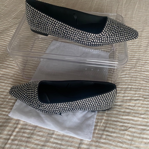 Zara Sparkly Ballet Flats Women’s Size 9, EU 40 - Picture 6 of 9